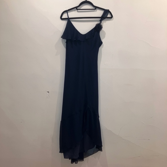 Midnight Blue Aritzia Engage Dress - Picture 3 of 7